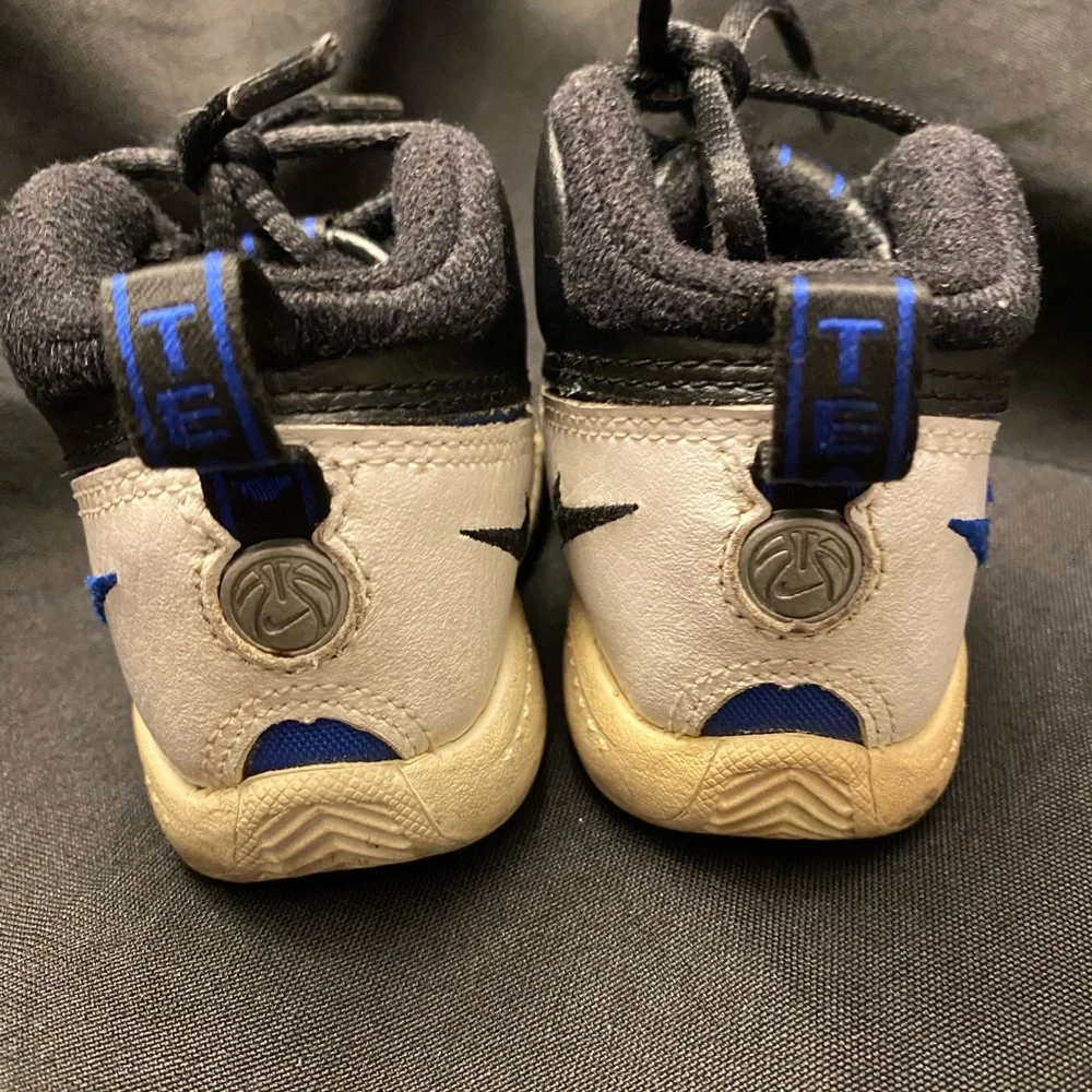 Nike Baby Shoes-Size:4.5 C,‎ Black/Blue/White